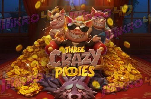 Pengenalan Permainan Three Crazy Piggies: Kemudahan Jackpot dalam Genggaman Anda