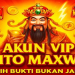 AKUN VIP AUTO MAXWIN KASIH BUKTI BUKAN JANJI