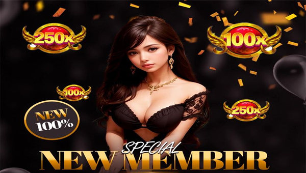 SPECIAL NEW MEMBER BONUS 100%