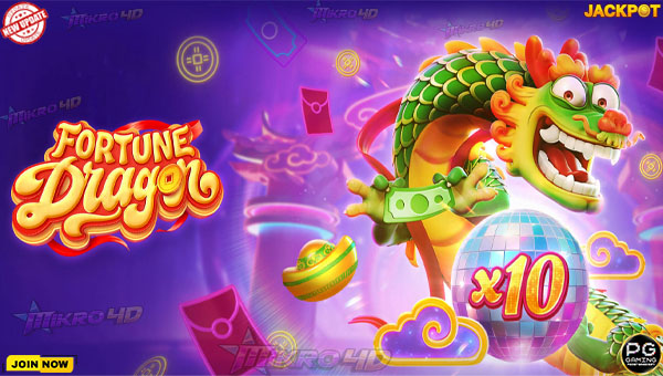Slot Fortune Dragon: Terbang Tinggi Bersama Jackpot Fantastis Sang Naga!