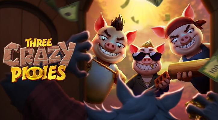 Slot Three Crazy Piggies: Aksi Tiga Babi Gila Pembawa Kemenangan